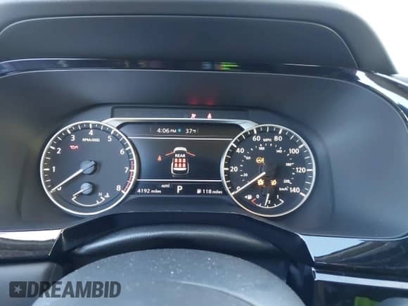 2024 Nissan Pathfinder SV with VIN 5N1DR3BC9RC267290, listed as a IAAI auction lot 41577880 with 4,192 mi miles and . Bid and sale history available at DreamBid. Image 7.