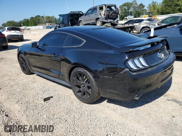 2015 Ford Mustang V6 with VIN 1FA6P8AM4F5364445, listed as a Copart auction lot 86321245 with 78,066 mi miles and Salvage title. Bid and sale history available at DreamBid. Image 2.
