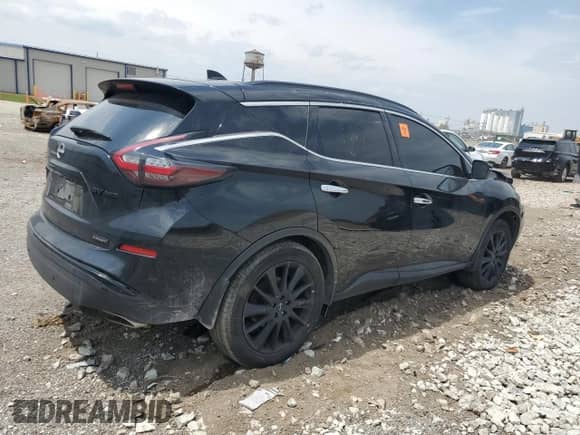 2023 Nissan Murano SV with VIN 5N1AZ2BS4PC110011, listed as a Copart auction lot 58325125 with Not provided miles and Salvage title. Bid and sale history available at DreamBid. Image 3.