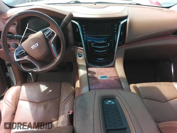 2015 Cadillac Escalade Platinum z VIN 1GYS4PKJXFR582439, wystawiony jako Copart lot #65702115 z przebiegiem 172 677 mil mil oraz Czysty tytuł • Clean title. Historia ofert i sprzedaży dostępna na DreamBid. Obrazek 8.