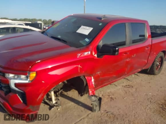 2023 Chevrolet Silverado 1500 RST with VIN 1GCUDEED6PZ293519, listed as a IAAI auction lot 42866663 with 21,617 mi miles and . Bid and sale history available at DreamBid. Image 6.