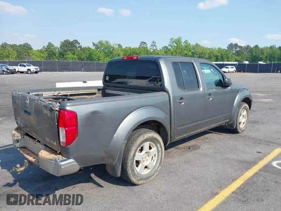 2007 Nissan Frontier LE with VIN 1N6AD07W97C437178, listed as a IAAI auction lot 41989019 with Not provided miles and . Bid and sale history available at DreamBid. Image 4.