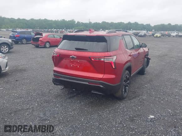 2025 Chevrolet Equinox AWD RS с VIN 3GNAXTEG0SL292026, выставлен на аукционе IAAI как лот 42513767 с пробегом 445 миль миль и . История ставок и продаж доступна на DreamBid. Изображение 4.