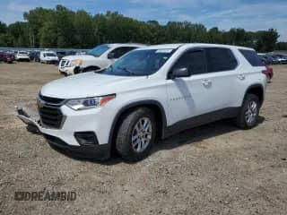 2018 Chevrolet Traverse LS с VIN 1GNERFKW6JJ125460, выставлен на аукционе Copart как лот 70651375 с пробегом 77 072 миль миль и Списание • Salvage title. История ставок и продаж доступна на DreamBid. Изображение 1.