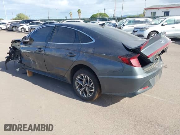 2023 Hyundai Sonata SEL with VIN KMHL64JA9PA262822, listed as a IAAI auction lot 42784976 with 37,624 mi miles and . Bid and sale history available at DreamBid. Image 3.
