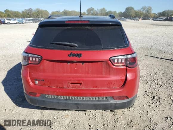 2021 Jeep Compass Altitude with VIN 3C4NJDBB7MT533688, listed as a Copart auction lot 86107915 with 70,146 mi miles and Salvage title. Bid and sale history available at DreamBid. Image 6.