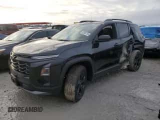 2025 Chevrolet Equinox FWD LT z VIN 3GNAXHEG2SL246808, wystawiony jako Copart lot #43596115 z przebiegiem 27 mil mil oraz Szkoda całkowita • Salvage title. Historia ofert i sprzedaży dostępna na DreamBid. Obrazek 1.