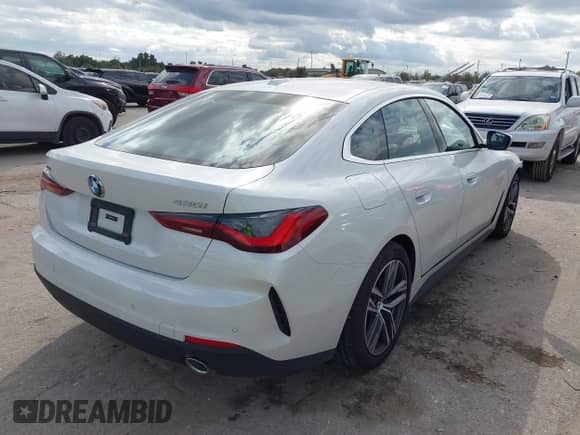 2025 BMW 4 Series 430i xDrive с VIN WBA33FB07SFU94536, выставлен на аукционе IAAI как лот 43475897 с пробегом 11 534 миль миль и . История ставок и продаж доступна на DreamBid. Изображение 4.