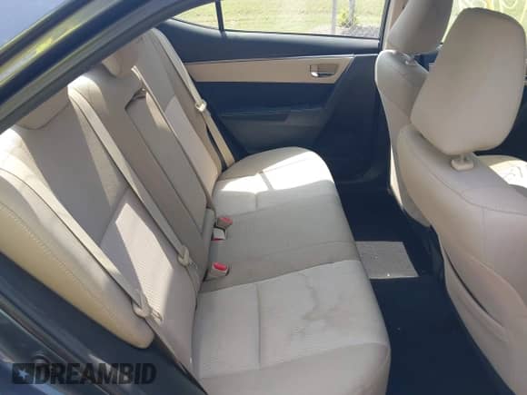 2016 Toyota Corolla L with VIN 2T1BURHE5GC482739, listed as a IAAI auction lot 42941892 with 190,808 mi miles and . Bid and sale history available at DreamBid. Image 8.