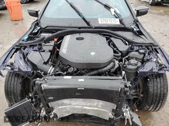 2025 BMW 4 Series M440i xDrive с VIN WBA73DB02SCS92162, выставлен на аукционе Copart как лот 57021515 с пробегом 5 062 миль миль и Списание • Salvage title. История ставок и продаж доступна на DreamBid. Изображение 11.