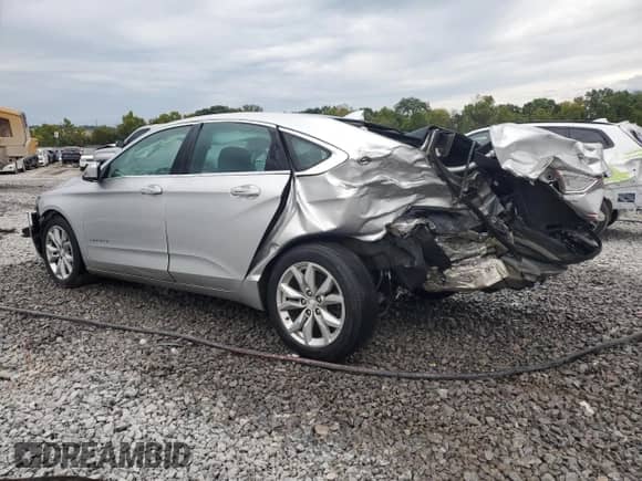 2017 Chevrolet Impala LT with VIN 1G1105S38HU191379, listed as a Copart auction lot 70675235 with 145,940 mi miles and Salvage title. Bid and sale history available at DreamBid. Image 2.