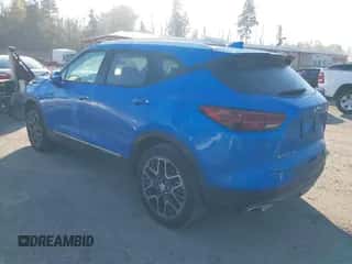 2024 Chevrolet Blazer Premier с VIN 3GNKBLRSXRS272089, выставлен на аукционе IAAI как лот 43369367 с пробегом 4 510 миль миль и . История ставок и продаж доступна на DreamBid. Изображение 3.