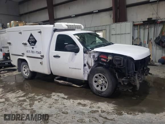 2012 Chevrolet Silverado 1500 Work Truck with VIN 1GCNKPEA2CZ189535, listed as a Copart auction lot 44580275 with 168,451 mi miles and Salvage title. Bid and sale history available at DreamBid. Image 4.