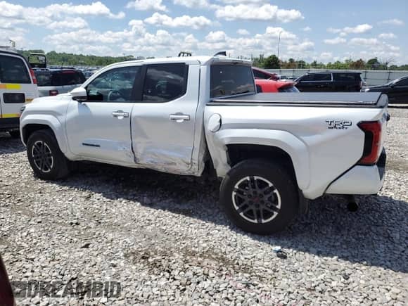 2024 Toyota Tacoma SR5 with VIN 3TYLB5JN5RT024582, listed as a Copart auction lot 58775645 with 20,130 mi miles and Salvage title. Bid and sale history available at DreamBid. Image 2.