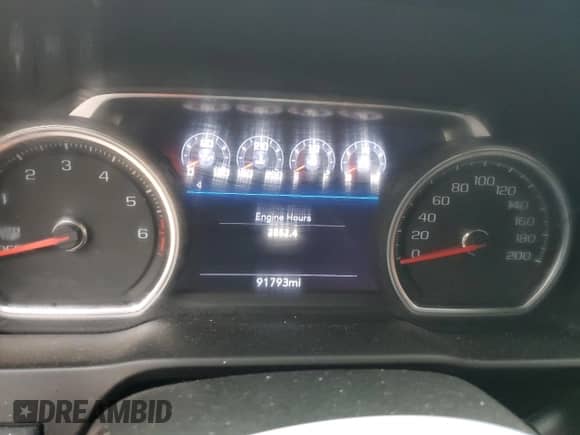 2020 Chevrolet Silverado 1500 High Country z VIN 1GCUYHED7LZ248458, wystawiony jako Copart lot #44598785 z przebiegiem 91 793 mil mil oraz Szkoda całkowita • Salvage title. Historia ofert i sprzedaży dostępna na DreamBid. Obrazek 9.