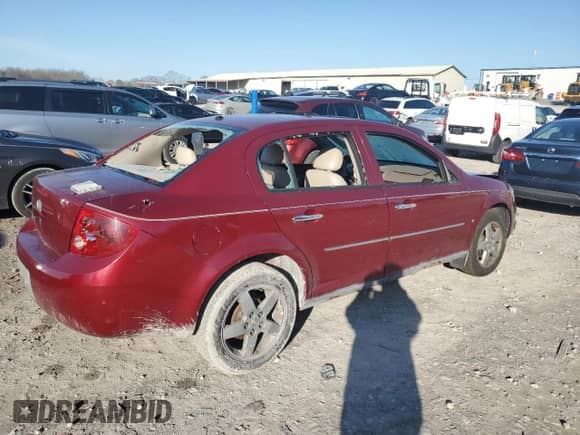 2007 Chevrolet Cobalt LTZ z VIN 1G1AZ55F777168104, wystawiony jako Copart lot #50363705 z przebiegiem Nie podano mil oraz Szkoda całkowita • Salvage title. Historia ofert i sprzedaży dostępna na DreamBid. Obrazek 3.