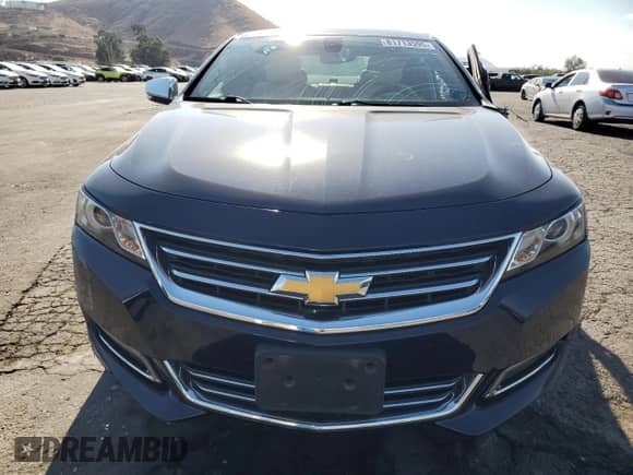 2019 Chevrolet Impala Premier with VIN 2G1105S31K9150452, listed as a Copart auction lot 81713595 with 53,980 mi miles and Salvage title. Bid and sale history available at DreamBid. Image 5.