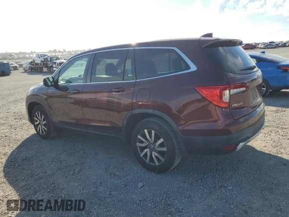 2019 Honda Pilot EX-L z VIN 5FNYF6H42KB028284, wystawiony jako Copart lot #84472905 z przebiegiem 138 609 mil mil oraz Szkoda całkowita • Salvage title. Historia ofert i sprzedaży dostępna na DreamBid. Obrazek 2.