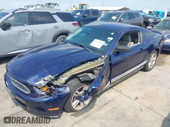 2010 Ford Mustang V6 z VIN 1ZVBP8AN8A5101608, wystawiony jako IAAI lot #42347225 z przebiegiem 54 680 mil mil oraz . Historia ofert i sprzedaży dostępna na DreamBid. Obrazek 2.