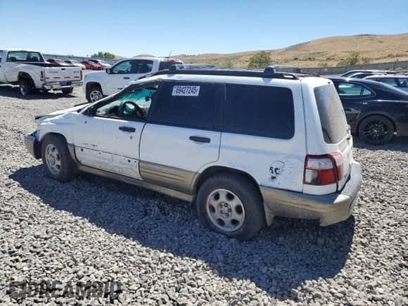 2001 Subaru Forester S with VIN JF1SF65521H746800, listed as a Copart auction lot 69427245 with Not provided miles and Non repairable. Bid and sale history available at DreamBid. Image 2.