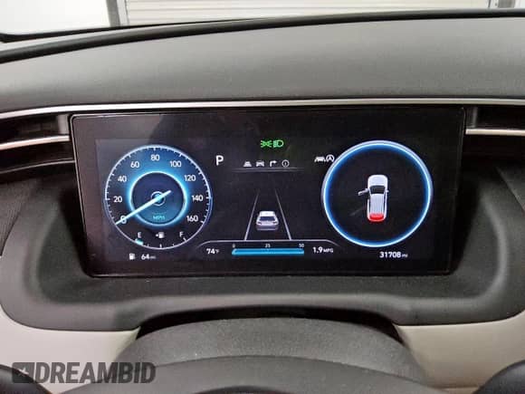 2024 Hyundai Tucson Limited with VIN 5NMJECDE8RH361440, listed as a Copart auction lot 90068325 with 31,708 mi miles and Clean title. Bid and sale history available at DreamBid. Image 9.