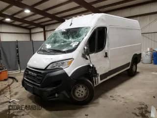 2023 Ram ProMaster Cargo z VIN 3C6LRVBG8PE537380, wystawiony jako Copart lot #81068694 z przebiegiem 27 027 mil mil oraz Szkoda całkowita • Salvage title. Historia ofert i sprzedaży dostępna na DreamBid. Obrazek 1.