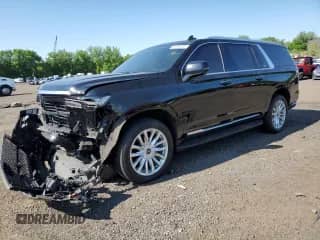 2021 Cadillac Escalade ESV Luxury с VIN 1GYS4JKL0MR163253, выставлен на аукционе Copart как лот 59153135 с пробегом 107 244 миль миль и Списание • Salvage title. История ставок и продаж доступна на DreamBid. Изображение 1.