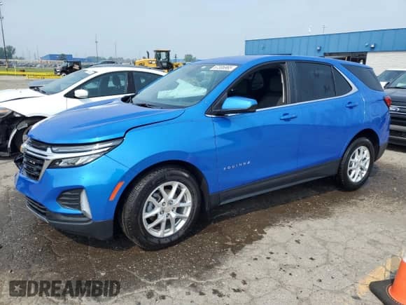 2024 Chevrolet Equinox LT с VIN 3GNAXKEG4RS242191, выставлен на аукционе Copart как лот 67306965 с пробегом 17 777 миль миль и На запчасти • Non repairable. История ставок и продаж доступна на DreamBid. Изображение 1.
