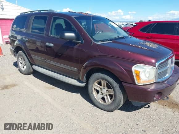 2004 Dodge Durango SLT z VIN 1D4HB48N14F222444, wystawiony jako IAAI lot #43321030 z przebiegiem 247 377 mil mil oraz . Historia ofert i sprzedaży dostępna na DreamBid. Obrazek 1.
