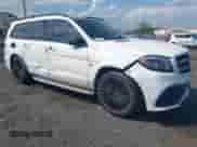 2017 Mercedes-Benz GLS 63 AMG with VIN 4JGDF7FE0HA787335, listed as a IAAI auction lot 42229987 with 90,362 mi miles and . Bid and sale history available at DreamBid. Image 6.