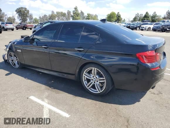 2015 BMW 5 Series 535i с VIN WBA5B1C56FG128446, выставлен на аукционе Copart как лот 81418095 с пробегом 129 912 миль миль и Списание • Salvage title. История ставок и продаж доступна на DreamBid. Изображение 2.