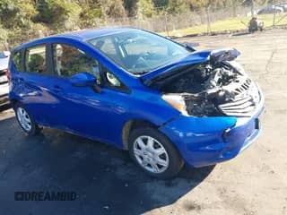 2016 Nissan Note S with VIN 3N1CE2CP8GL356747, listed as a IAAI auction lot 43520508 with 99,959 mi miles and . Bid and sale history available at DreamBid. Image 1.