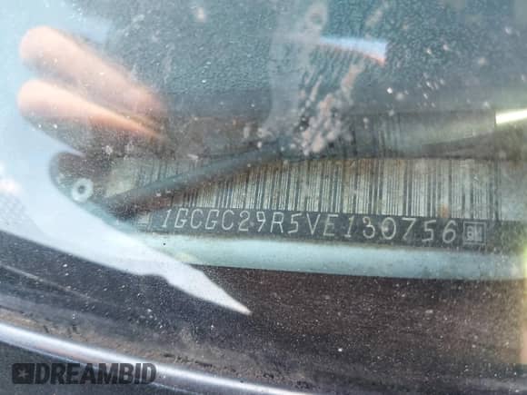 1997 Chevrolet Silverado 2500 с VIN 1GCGC29R5VE130756, выставлен на аукционе IAAI как лот 43290604 с пробегом 178 722 миль миль и . История ставок и продаж доступна на DreamBid. Изображение 9.