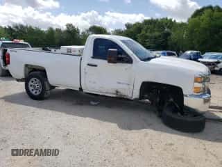 2017 Chevrolet Silverado 3500 with VIN 1GC0KYEG0HZ299995, listed as a Copart auction lot 54414794 with 113,710 mi miles and Salvage title. Bid and sale history available at DreamBid. Image 4.