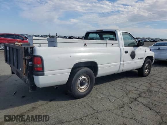 2001 Dodge 1500 Work Special with VIN 1B7HC16X31S228066, listed as a Copart auction lot 82155405 with Not provided miles and Clean title. Bid and sale history available at DreamBid. Image 3.