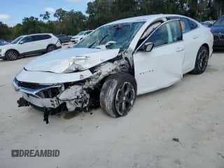 2021 Chevrolet Malibu LT с VIN 1G1ZD5ST0MF024973, выставлен на аукционе Copart как лот 84819075 с пробегом 78 372 миль миль и Чистый • Clean title. История ставок и продаж доступна на DreamBid. Изображение 1.