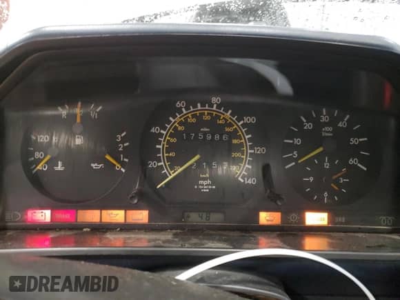 1987 Mercedes-Benz 300 с VIN WDBEB93D9HF036375, выставлен на аукционе Copart как лот 85326994 с пробегом 175 986 миль миль и Списание • Salvage title. История ставок и продаж доступна на DreamBid. Изображение 9.