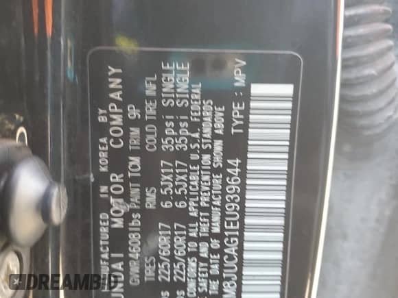 2014 Hyundai Tucson Walking Dead Edition z VIN KM8JUCAG1EU939644, wystawiony jako Copart lot #65899175 z przebiegiem 171 118 mil mil oraz Szkoda całkowita • Salvage title. Historia ofert i sprzedaży dostępna na DreamBid. Obrazek 13.