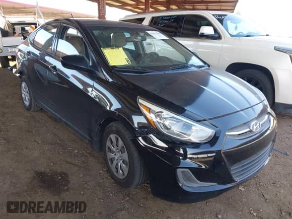 2016 Hyundai Accent SE z VIN KMHCT4AE9GU139368, wystawiony jako IAAI lot #42671248 z przebiegiem 122 380 mil mil oraz . Historia ofert i sprzedaży dostępna na DreamBid. Obrazek 1.
