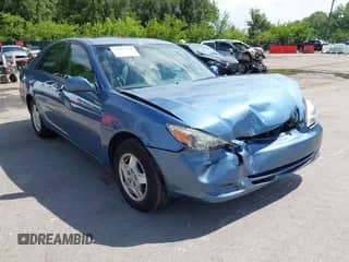 2002 Toyota Camry XLE with VIN 4T1BF32KX2U510628, listed as a IAAI auction lot 42672319 with 107,608 mi miles and . Bid and sale history available at DreamBid. Image 1.