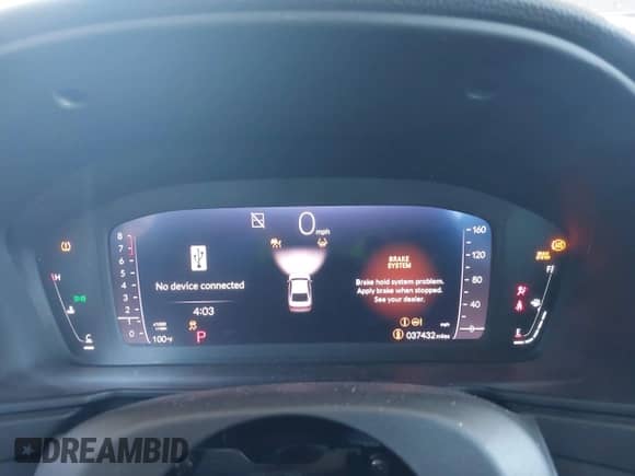 2024 Honda Accord EX z VIN 1HGCY1F37RA031221, wystawiony jako IAAI lot #42945566 z przebiegiem 37 432 mil mil oraz . Historia ofert i sprzedaży dostępna na DreamBid. Obrazek 7.