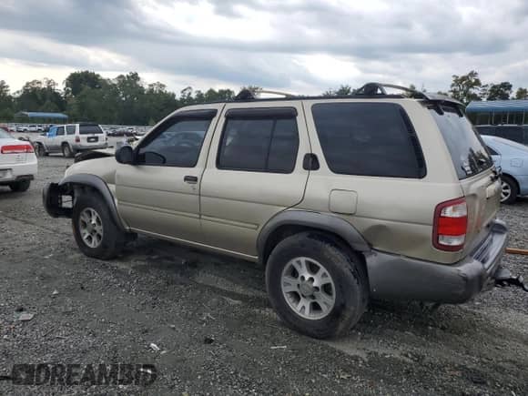 2001 Nissan Pathfinder LE with VIN JN8DR09X71W575030, listed as a Copart auction lot 81109555 with 314,911 mi miles and Salvage title. Bid and sale history available at DreamBid. Image 2.