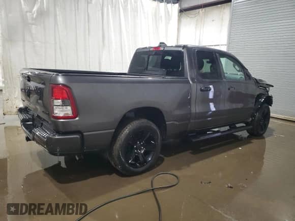 2024 Ram 1500 Big Horn with VIN 1C6RRFBG5RN156763, listed as a Copart auction lot 50502885 with 8,329 mi miles and Salvage title. Bid and sale history available at DreamBid. Image 3.