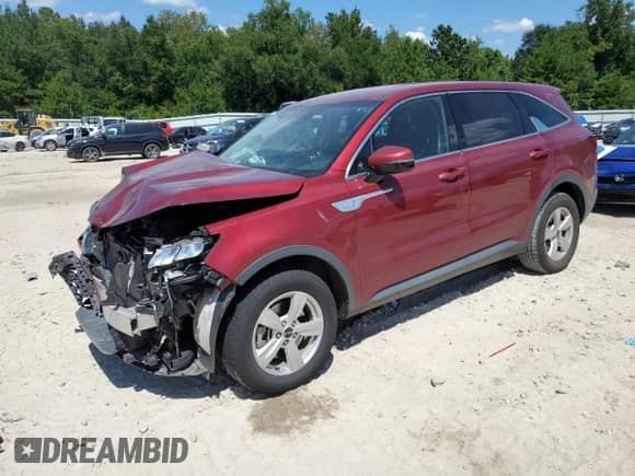 2023 Kia Sorento LX with VIN 5XYRG4LC9PG163668, listed as a Copart auction lot 71405015 with 52,289 mi miles and Non repairable. Bid and sale history available at DreamBid. Image 1.