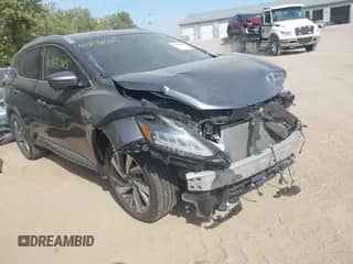 2020 Nissan Murano SL с VIN 5N1AZ2CS4LN104061, выставлен на аукционе IAAI как лот 43272585 с пробегом 60 276 миль миль и . История ставок и продаж доступна на DreamBid. Изображение 1.