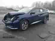 2024 Nissan Murano SV with VIN 5N1AZ2BS3RC110827, listed as a IAAI auction lot 41458029 with 3,683 mi miles and . Bid and sale history available at DreamBid. Image 17.