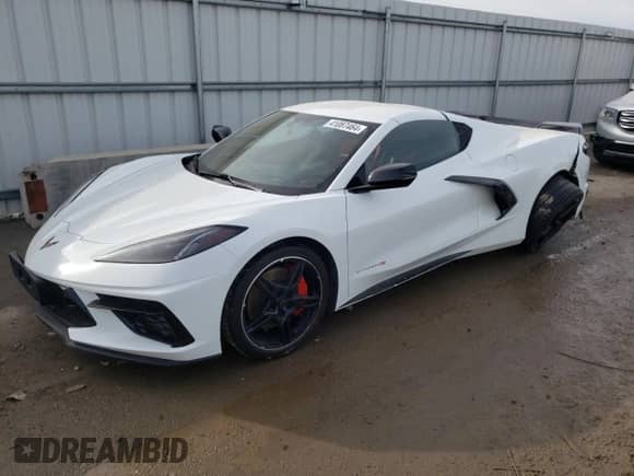 2022 Chevrolet Corvette 2LT with VIN 1G1YB2D48N5122419, listed as a Copart auction lot 41087464 with 25,062 mi miles and . Bid and sale history available at DreamBid. Image 1.