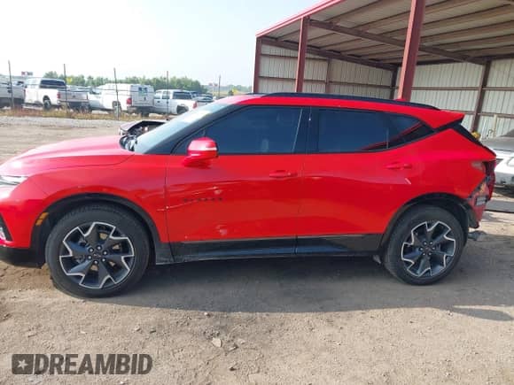 2022 Chevrolet Blazer RS с VIN 3GNKBKRS7NS203655, выставлен на аукционе IAAI как лот 43124305 с пробегом 50 443 миль миль и . История ставок и продаж доступна на DreamBid. Изображение 14.