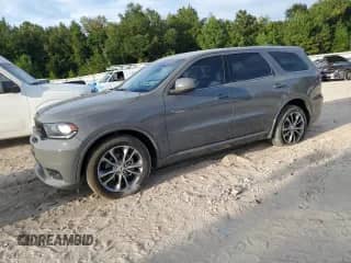 2020 Dodge Durango GT with VIN 1C4RDHDG5LC204636, listed as a Copart auction lot 80116985 with 67,187 mi miles and Salvage title. Bid and sale history available at DreamBid. Image 1.