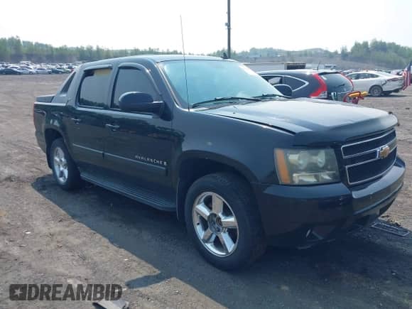2007 Chevrolet Avalanche 3LT with VIN 3GNFK12387G267367, listed as a IAAI auction lot 42856713 with 220,373 mi miles and . Bid and sale history available at DreamBid. Image 1.